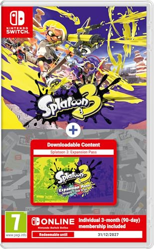 Splatoon 3 + Expansion Pass + 3 Months NSO