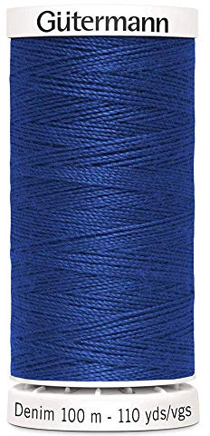 Gutermann denim sytråd, blå, en storlek