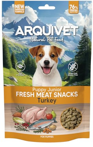 Arquivet Snack di Carne Fresca Puppy Junior, 800 g, per Cuccioli