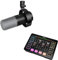 FIFINE XLR Studio Mikrofon und Gaming Audio Mixer, USB Microphone PC mit Streaming Mischpult für PS4/5 Mac, RGB Soundkarte für Gaming YouTube, Individuelle Steuerung, Voice Change(K688+SC3)