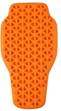 Ronyme Protection Dorsale de Moto Coussin Dorsal Amovible pour Veste de Moto Équipement de Protection Dorsale intégré pour Les Sports de VTT