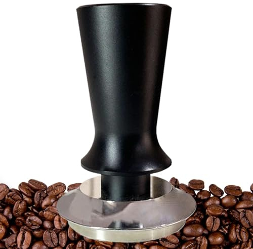 Espresso press – rostfritt stål baspulver tamper – avtagbart espresso bryggare verktyg passar 53 mm kaliber halvautomatiska kaffemaskiner