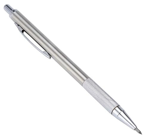 Haizibo Pointe a Tracer, Aiguille à Tracer pour Métal, Outil de Traçage, Stylo en Carbure de Tungstène, Pour Carrelage, Verre, Tôle Métallique.