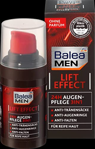 Balea MEN Augencreme Lift Effect 24h 3in1, 15 ml