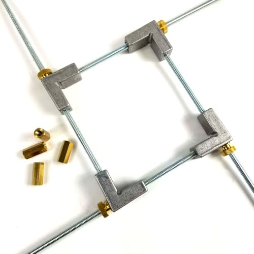 Serre-joint de précision pour cadre jusqu'à 115 cm, Collier de serrage pour la fixation du périmètre des cadres, des étagères et des armoires | Woodfan