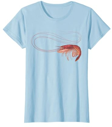 Crevettes vintage pour hommes femmes pêche crevettes amateur vintage T-Shirt