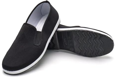 Zapatos de Tai Chi Kung Fu Calzado de Tela para Artes Marciales Tradicionales Chinas Zapatos de Lona para Hombres y Mujeres