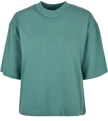 Ladies Organic Oversized Tee, paleleaf, M