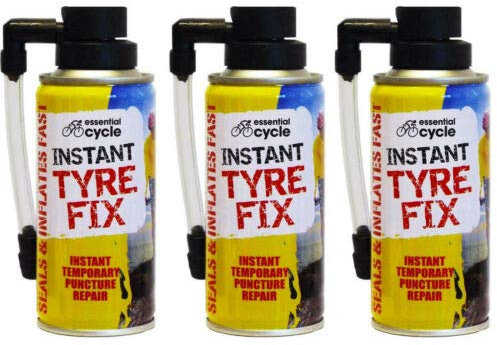 Bicycle Cycle Tyre Fix Spray Fix Sealing Inflates Sealants Inner Puncture Pack Of 4 200ml