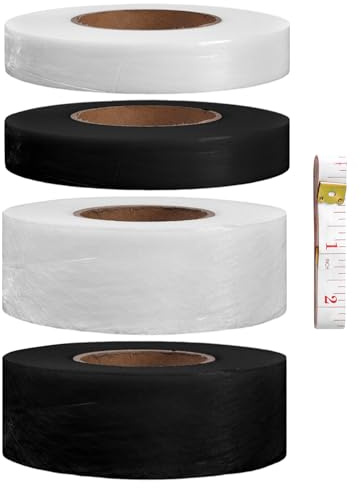 ZBHDEYG 4 rollos de plantilla autoadhesiva, 1 cinta métrica, insertos en el dobladillo de los pantalones, cinta adhesiva de doble cara, plantilla autoadhesiva, membrana