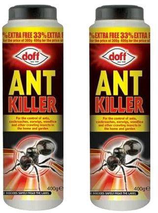 Ant Killer Powder for Indoor and Outdoor Use – Powerful Pest Control for Lawns, Homes, and Gardens | Eliminates Ants, Cockroaches, Woodlice, Earwigs, Crawling Insects, and Bugs Repeller (Pack of 2)