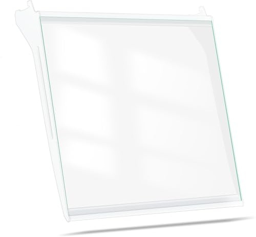 Upgraded 5304511775 Refrigerator Glass Shelf Compatible with Frigidaire Refrigerator Glass Shelf Replacement LFSS2612TF0 5304512782 Frigidaire Fridge Shelves FFSS2615TS2 FFSS2615TS0 FFSS2625TS2