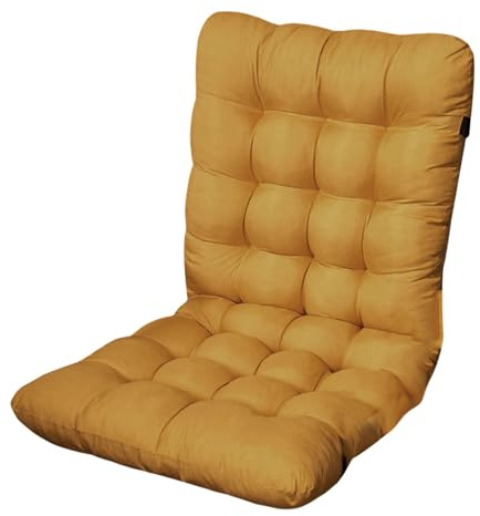 Feizikaw Cuscino Memory Foam Cuscino per sedia, cuscino per schienale e fianchi, con cinghia fissa integrata, cuscino spesso e morbido, adatto per sedie, auto e terrazze. (J, One Size)