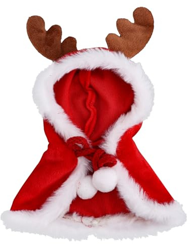 Dockkläder, Juldockkläder Söt Klädersättning Mode Fawn Cape för 15cm/17cm Dockor Utställningstillbehör Samlarpresent