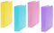 4x Ringbuch / DIN A5 / 2-Ring Ordner / je 1x gelb, türkis, pink und lila