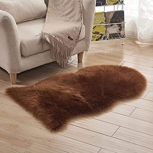 Imitation lammskinn matta falskt fårskinnsmattor långhårig päls look ull säng matta soffmatta, fuskpäls område mattor halkfri yogamatta lurviga mattor golvmatta för vardagsrum mattor sovrum