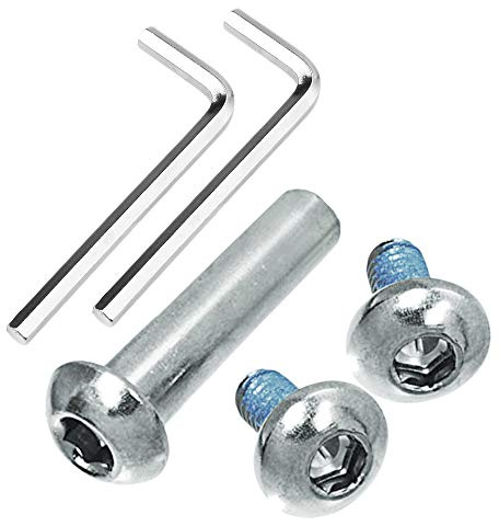 OTFAITP 24 mm-120 mm M8 para reemplazo de Patinete para niños y Adultos, mesas Plegables y sillas de reparación
