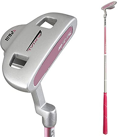 Putter da golf per bambini Mazze da golf per bambini dai 3 ai 12 anni Ragazzi e ragazze praticano i putter dai 3 ai 12 anni (8-12 anni,Rosa)