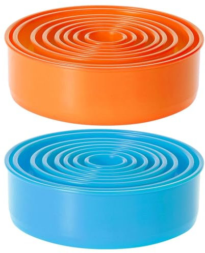 Moules Multicouches 2 Pièces à Pâtisserie - Emporte-Pièce Rond Pour Scones et Beignets