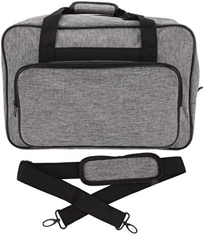 Phefop Bolsa de Almacenamiento para Máquina de Coser, Bolsa de Mano Portátil para Máquina de Coser con Múltiples Bolsillos, Bolso de Viaje para Equipos y Herramientas de Costura