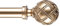 Ycolnaefllr Metall-Stange Gardinenstange Durchmesser 25mm -Gardinenstange Gold, Gardinenstange Ausziehbar Von 213cm Bis 304cm