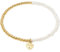 JETTE Damen-Armband 925er Silber Süßwasserperle One Size Gelbgold 32021991