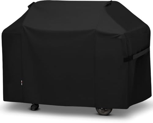 Unicook 7131 Grill BBQ Cover 165 CM, Heavy Duty Waterproof Barbecue Cover, Resistant Oxford Fabric, Compatible for Weber Genesis II 400 Series, 4 Burner Gas Grills and More