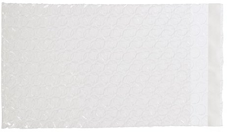 XSY Adhésive Sac à Bulles 100 Pièces 6.5 x 8+2cm (2.5 x 3+1 Inch) Sachets Plastique Enveloppes Sacs Bulle Emballage Pochette
