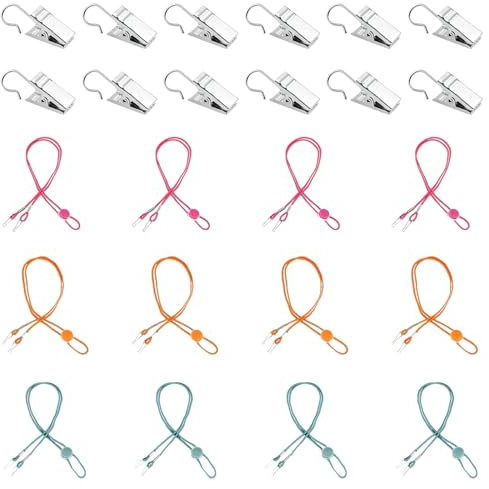 12 Pcs Cross Stitch Side Clips High Elasticity Fabric Tension Embroidery Clamp Adjustable Tools for Sewing Accessories