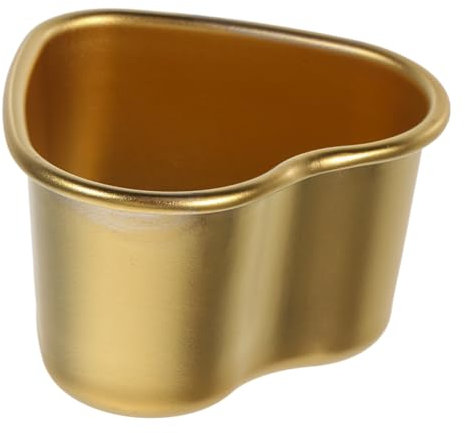 BESPORTBLE Plateau à Sauce Acier Inoxydable Forme De Cœur Récipient pour Assaisonnement Et Condiments pour Barbecue Pique- Et Activités Extérieures