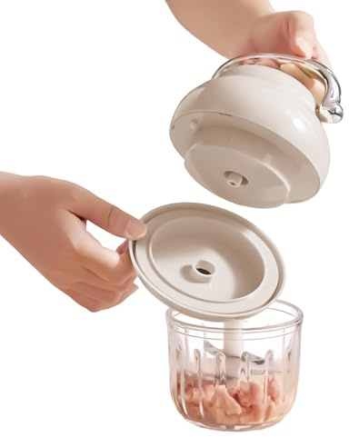 Frullatore Elettrico | Tritatutto Ricaricabile Ad Alta Velocità 350ml - Elettrico Tritaglio Robot Da Cucina E Frullatore | Per Aglio Cipolla Cucina Domestica Fattoria Ristorante Campeggio Picnic Viagg