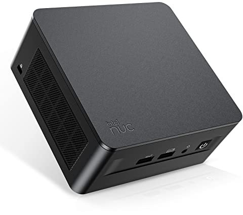 Intel NUC 13 Pro Mini PC, Core i5-1340P Processor Mini Computer (12 Cores, 16 Threads, up to 4.6GHz), NUC 13 i5 Barebone Mini Desktop PC Support 8K UHD/WiFi 6E/BT 5.3/Thunderbolt 4/no RAM&SSD