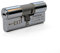 UAP Kinetica+ K4 3* Kitemarked Horizontal Euro Double Key Cylinder Door Lock - Advanced Home Security & Safety, Bio Key, 6-Pin, Anti-Bump, Anti-Drill - (90mm 40EX-10-40 (45EX/45) (Polished Chrome)