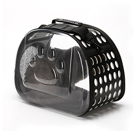 PETCUTE Sac de Transport pour Chats Caisse de Transport Pliable pour Chien Petits de Voyage