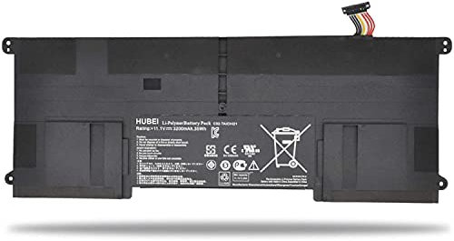 C32-TAICHI21 Batería de Repuesto para portátil ASUS Ultrabook Taichi 21 21-DH51 21-DH71 21-UH71 21-UH51 21-CW001H 21-CW001P 21-CW002H 21-CW003H 21-CW004H 21-CW005P 21-CW009H Series (11.1V 35Wh)