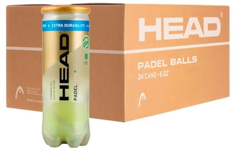Carton De 24 Bouteilles De Padel Pro S + 3 Balles Head