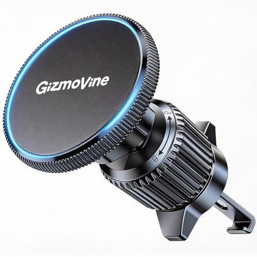 GizmoVine Porta Cellulare Auto MagSafe per iPhone 17 16 15 14 13 12