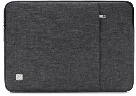 NIDOO 14-14,6 Wasserdicht Laptop Sleeve Laptophülle Hülle Tasche für 14 Surface Laptop Studio 2 / IdeaPad 5i Gen 9 / ThinkPad T14s Gen 5 / Yoga Pro 7 Gen 9/14,5 XPS 14 / Latitude 5450, Dunkelgrau