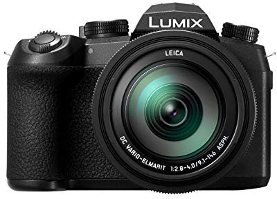 Panasonic Lumix FZ1000 II | Appareil Photo Bridge Expert (Capteur type 1''20MP, Zoom LEICA 16x F2.8-4, Grand viseur OLED, Ecran tactile orientable, Vidéo 4K, Stabilisation) Noir – Version Française