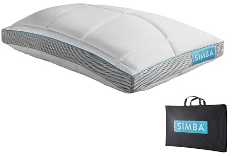 Simba Hybrid Pillow, with temperature regulating Stratos technology & customisable height