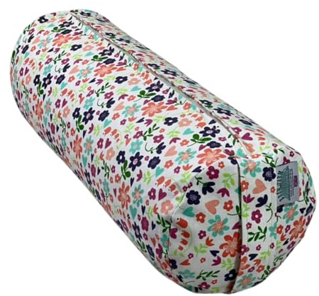 Sustainable Yoga Bolster – Filled with Organic Buckwheat Hulls for Natural Support
