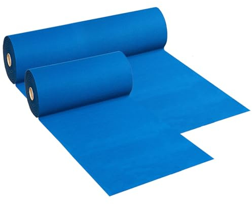 emmevi Tappeto Moquette Blu Antiscivolo Passatoia Chiesa Scale Corridoio Negozio Marciapiede 100x200 Cm