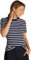 Tommy Hilfiger Damen Langarmshirt Slim U-Boot-Ausschnitt, Mehrfarbig (Ecru/Blue Spell STP), M