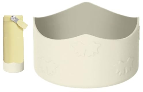 Yulokdwi Housse de Protection Pour Gourde ou Bouteille - Protecteur en Silicone Pour Fond de Tasse Isotherme,Protection Confortable Universelle pour Femmes, Hommes, Jeunes et Sportifs