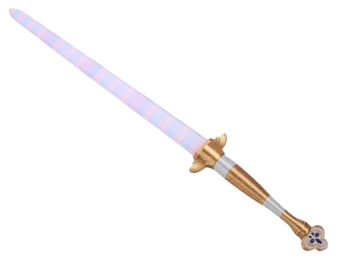 Dpofirs Espada para Disfraz de Cosplay, Accesorio de Anime PLA Retráctil Impreso en 3D, Hoja Colorida para Juegos de rol de 38 Pulgadas, para Trajes de Festivales, Halloween y