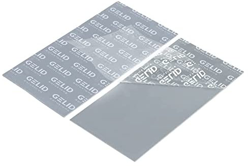 Gelid Solutions GP-Extreme 12W-Thermal Pad 80x40 (2pcs) Excellent Heat Conduction, Ideal Gap Filler. Easy Installation. (80x40x2.5 (2pcs))