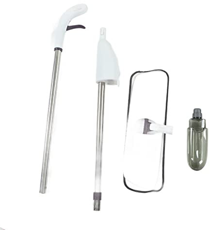 Mocio Spray Per La Pulizia dei Pavimenti con Spray Disinfettante, Area di Spruzzo Ampia 98 Cm, Design Leggero ， Mocio Piatto Per Cucina Domestica Legno Laminato Legno Ceramica Piastrelle Pulizia Pavim