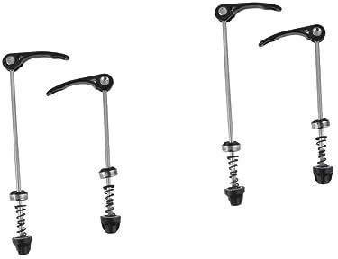 YARNOW 2 Stück Paar hinterer Schnellspanner Rollschuh-Schlüsselanhänger fahrrad ersatzteile fahrradersatzteile heimtrainer fahrrad Radnaben-Schnellspanner Fahrradteile Achse Komponente