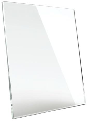 Kaminofenscheibe 455x365x4mm – hitzebeständig - Glaskeramik Ersatzscheibe für Kamine, langlebig und pflegeleicht (455x365x4mm)