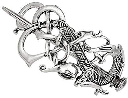 SOLUSTRE Keltische Haarnadel Vintage Haarstab Keltische Haarspange Haarnadel Haargabel Haarschmuck Kopfschmuck Kostüm Zubehor Stil B